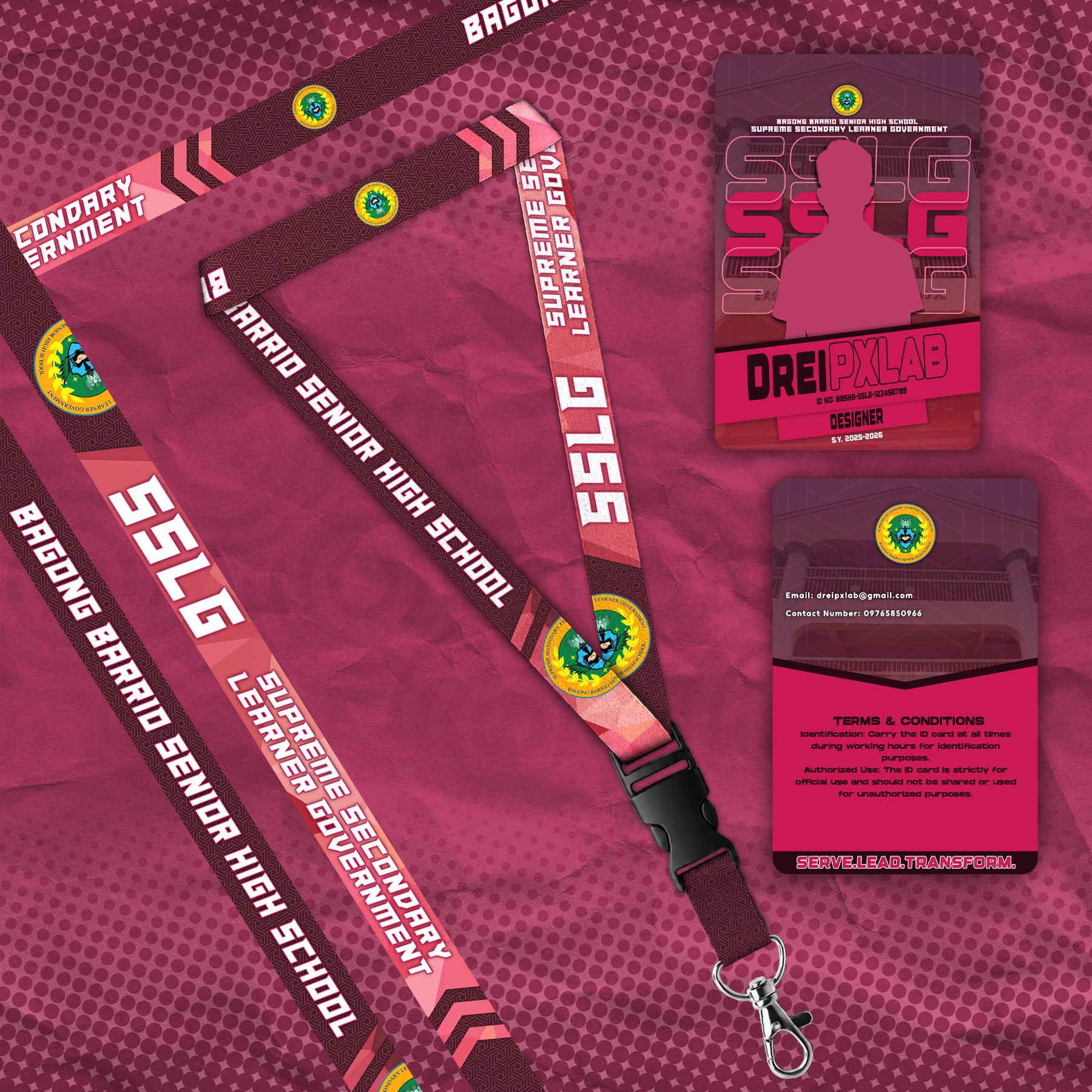ID Card and Lanyard Design